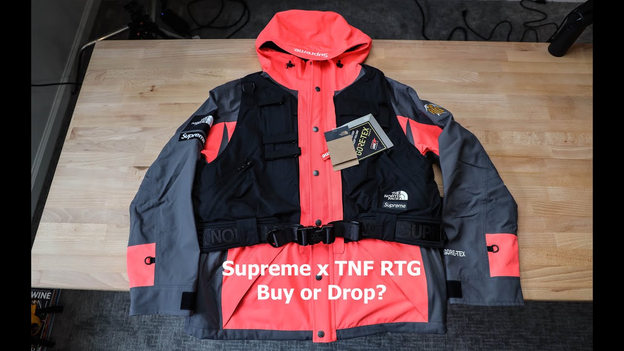 2020 Supreme x The North Face 北面联名RTG Gore-Tex Jacket Unboxing