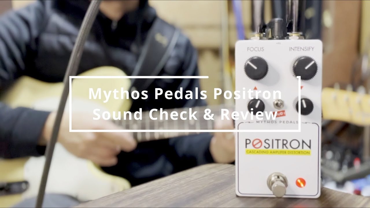 Mythos Pedals Positron A new interpretation of muff pedals