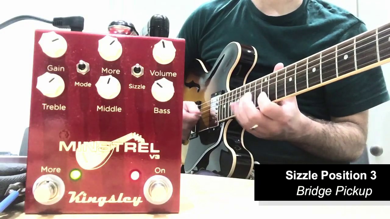 Kingsley Minstrel V3 (Humbuckers) - YouTube