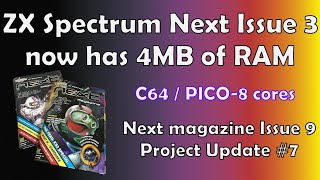 The ZX Spectrum Next Issue 3 now has 4MB of RAM - YouTube