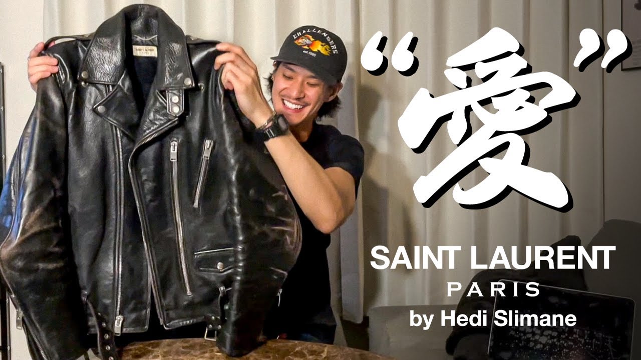 Video of Hedi Slimane talking about love while polishing a Saint