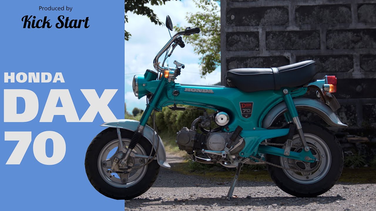 HONDA DAX 70 4K (ホンダ ダックス) - YouTube