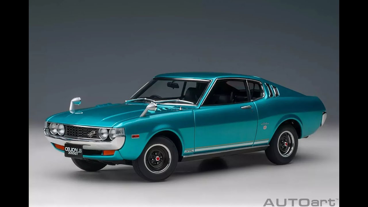 Review: Toyota Celica Liftback 2000GT RHD Turquoise Blue 1/18