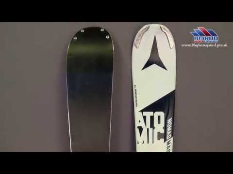 skis ATOMIC NOMAD MAGNET, all mountain rocker, woodcore, titanium