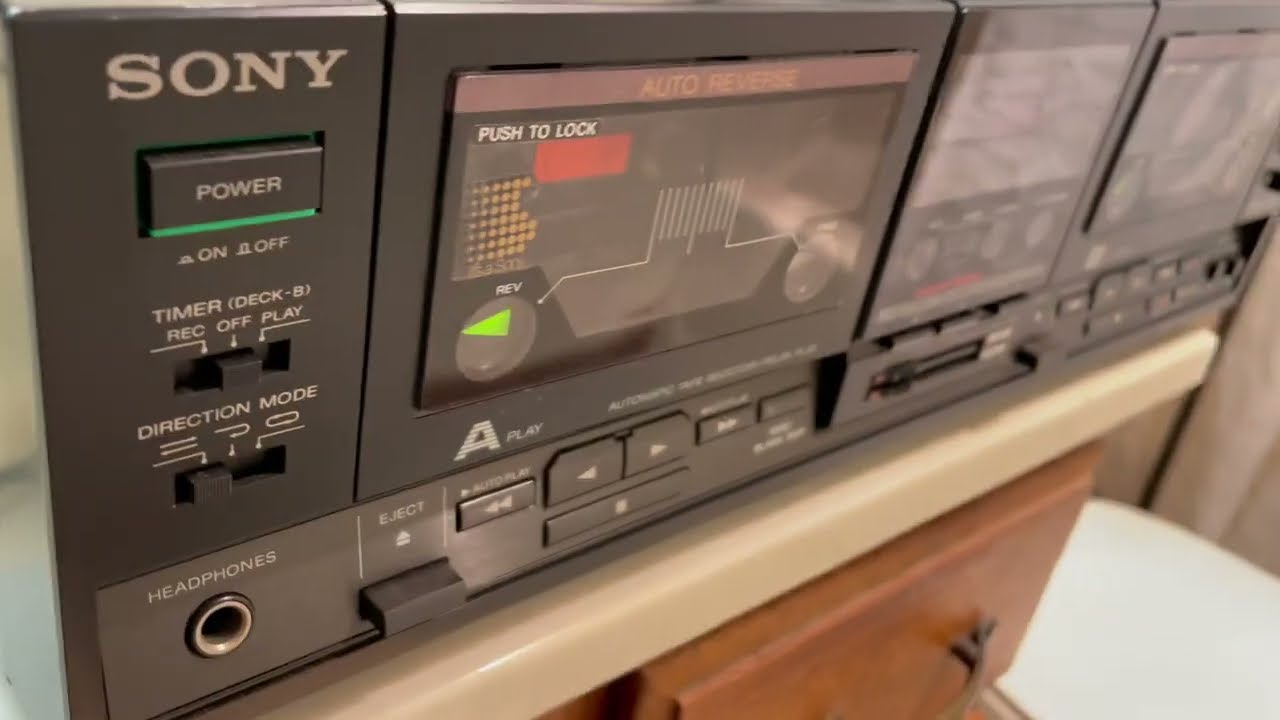 SONY] 1986年前後のダブルデッキ [TC-WR950,TC-WR930,TC-WR750,TC