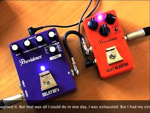 Providence Effectors: HEAT BLASTER HBL-2 Distortion (with DLY-83