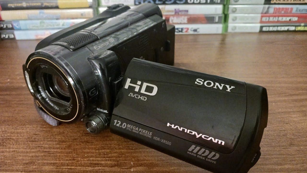 $49 2009 Sony Handycam HDR XR500 Review - Sony HDR CX560 - YouTube