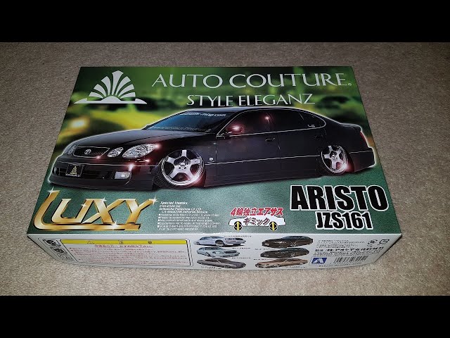 Whats in the box? Aoshima 1/24 Auto Couture Luxy Aristo JZS161