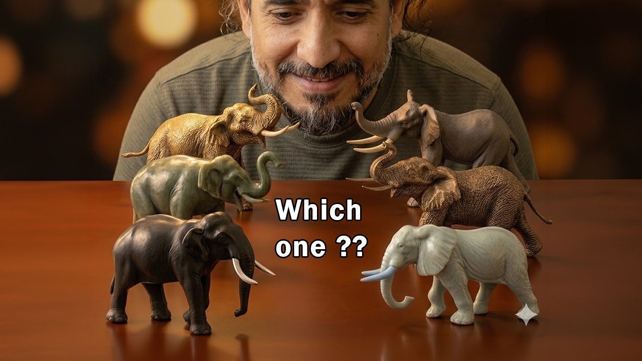 Schleich vs Papo vs CollectA / What's your Favorite Elephant