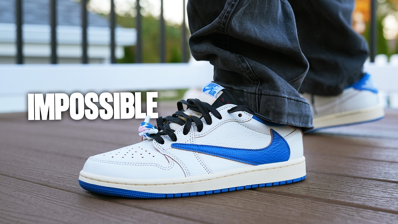 TRAVIS SCOTT Fragment Air Jordan 1 Low 2025 Review & On Feet - YouTube
