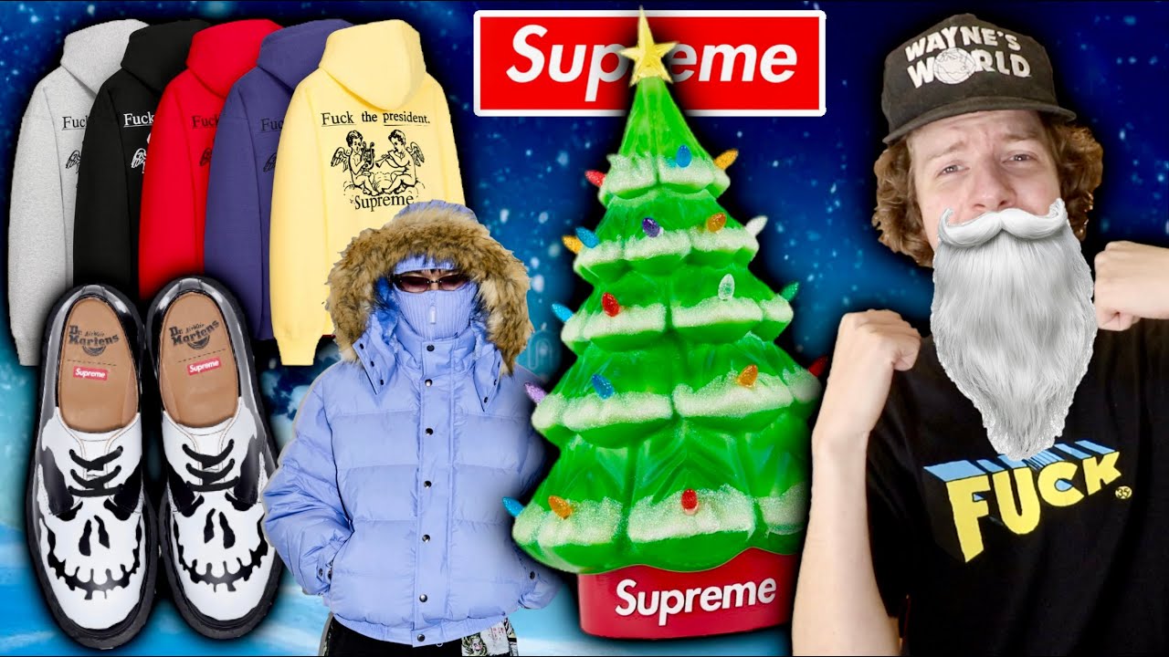 This Supreme Holiday Drop is FIRE! (Christmas Item, Dr. Martens, +