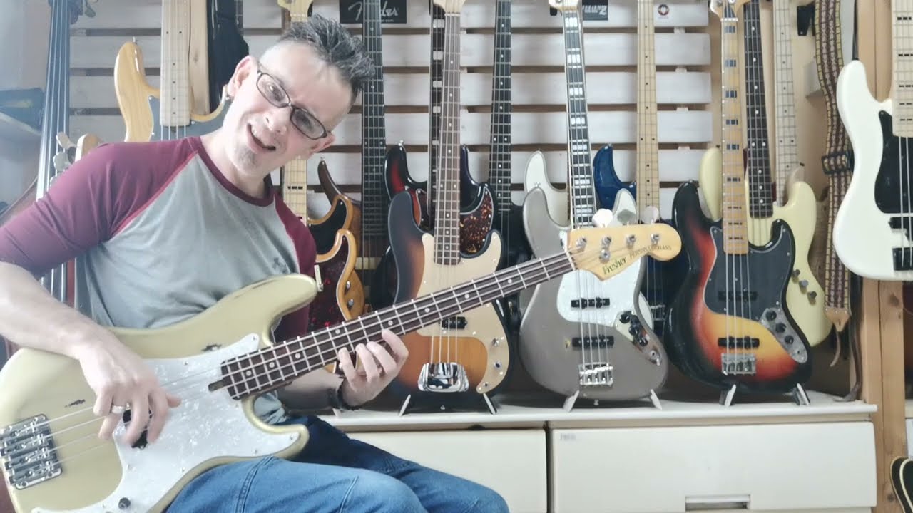 Amazing VINTAGE-MODERN PRECISION BASS: Fresher Personal Bass Mod