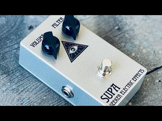 New SUPA MKI Fuzz from Seeker Electric Effects… - YouTube