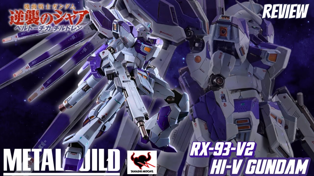Metal Build RX-93-ν2 Hi-Nu Gundam | Full In-Depth Review! - YouTube