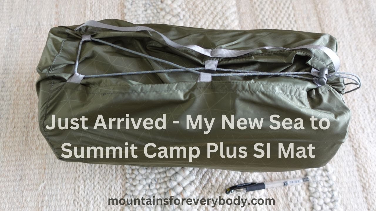 Unpacking My New Sea to Summit Camp Plus SI Sleeping Mat - YouTube