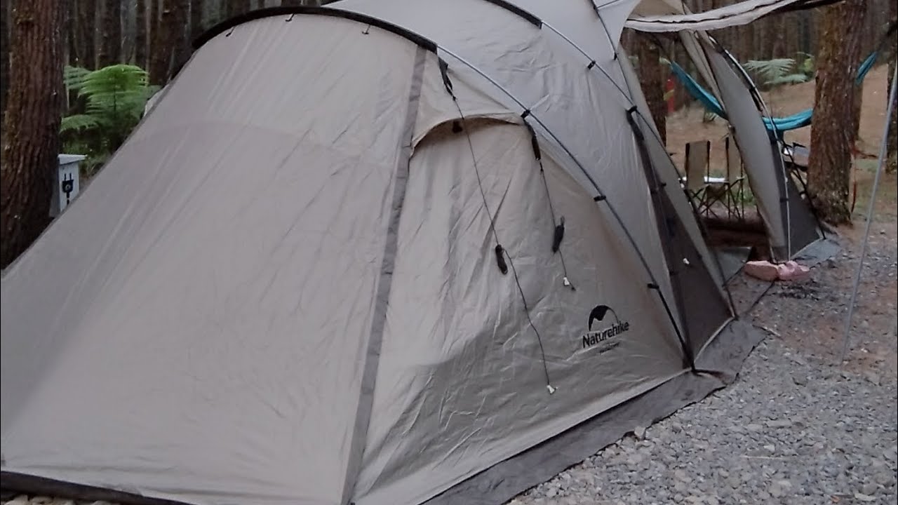 Naturehike Aires β Tunnel Tent (for All Seasons) | Family Camp Tents