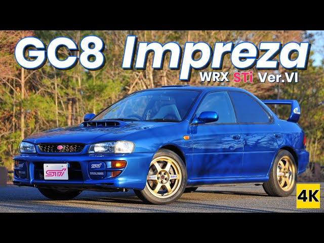 GC8 4K ASMR］初代インプレッサWRX STi Ver.6 EJ20ボクサーサウンド