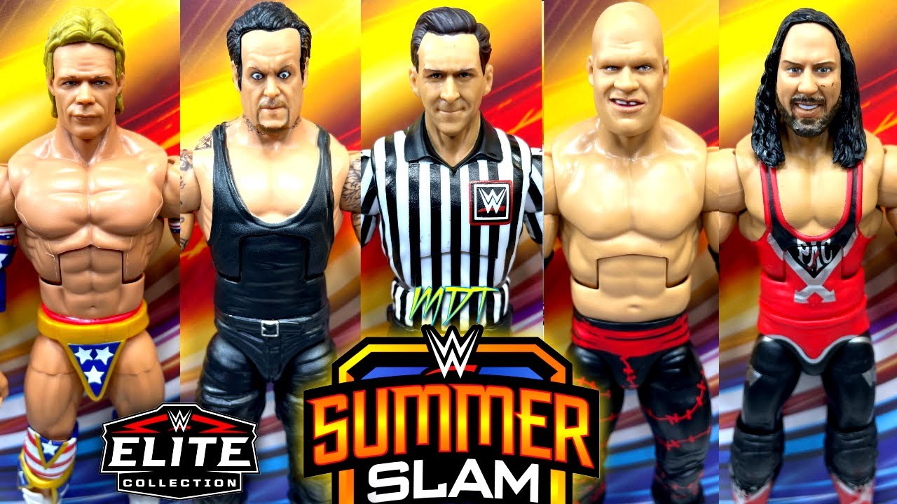 WWE ELITE SUMMERSLAM 2024 JOHN CONE BAF FIGURE SET REVIEW! - YouTube