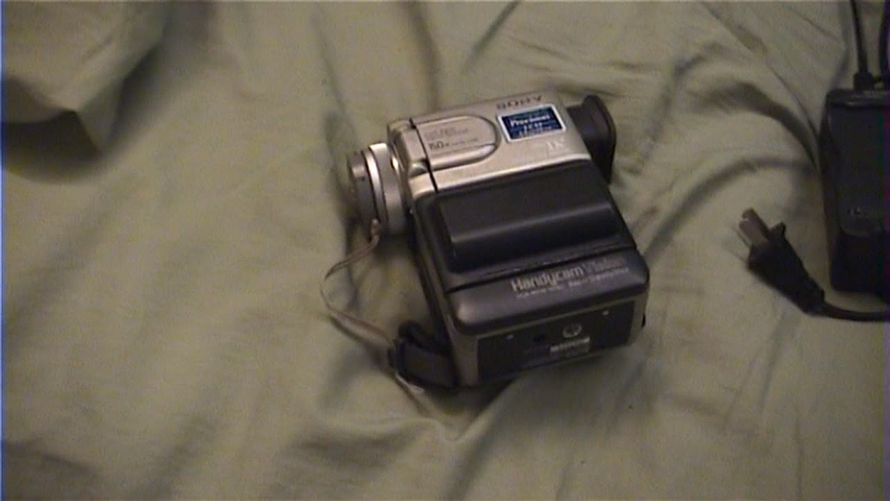 Sony Handycam Vision DCR-PC10 MiniDV Camcorder - YouTube