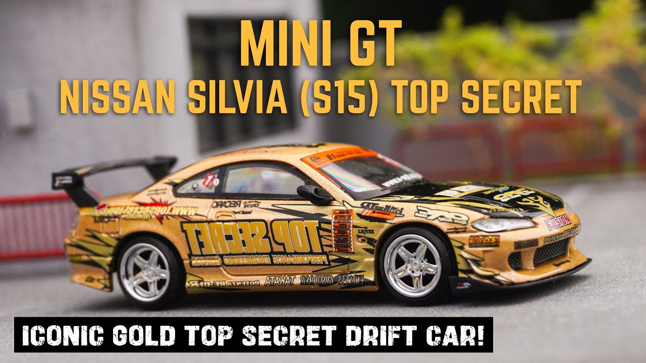 MINI GT — Nissan Silvia (S15) Top Secret D1 GP | REVIEW - YouTube
