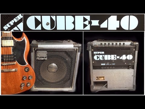 50 Bucks Roland Super Cube that sounds like a BOUTIQUE amp!! - YouTube