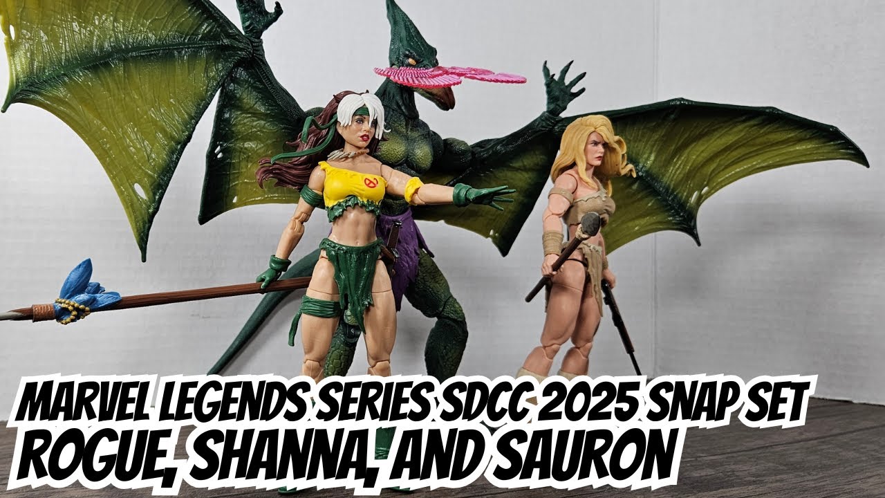 Marvel Legends Series 2025 SDCC SNAP Savage Land Set Review