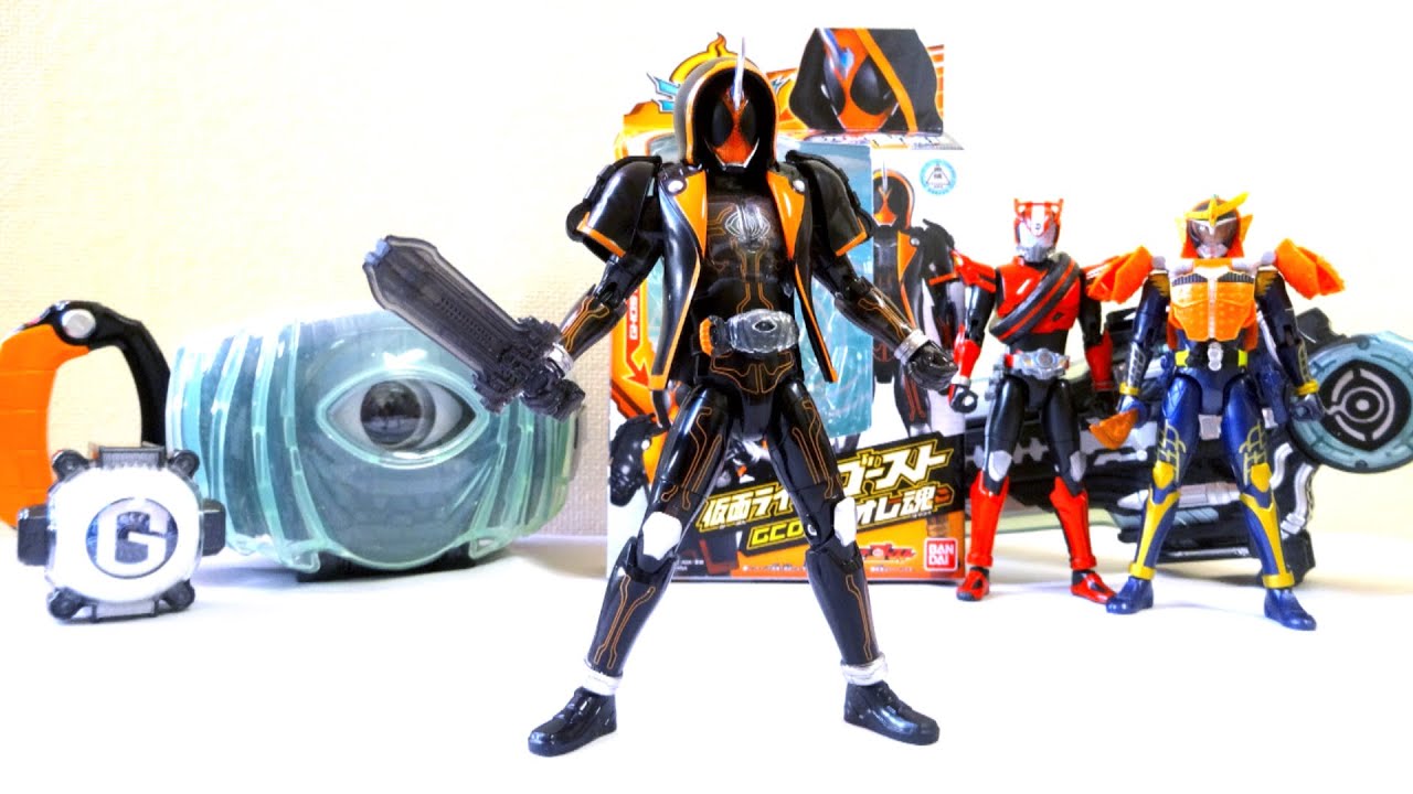 仮面ライダーゴースト 】GC01 オレ魂 をじっくりレビュー ゴースト