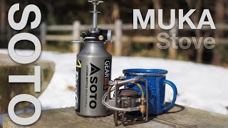 SOTO MUKA Stove ＋ 400ml BOTTLE - YouTube
