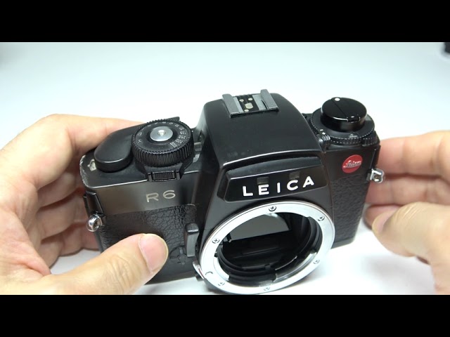 LEICA ライカ 一眼レフ R6 ブラック - YouTube