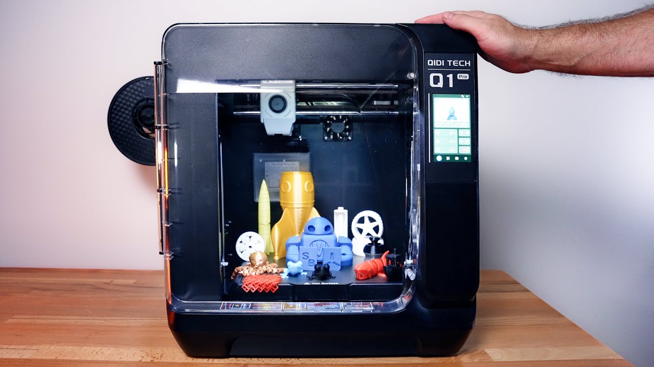 Qidi Q1 Pro - Klipper 3D Printer - Print Quality - YouTube