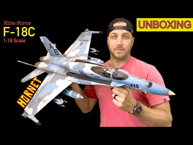 1:18 scale F-18 Hornet (by Elite Force) LIMITED EDITION! - YouTube