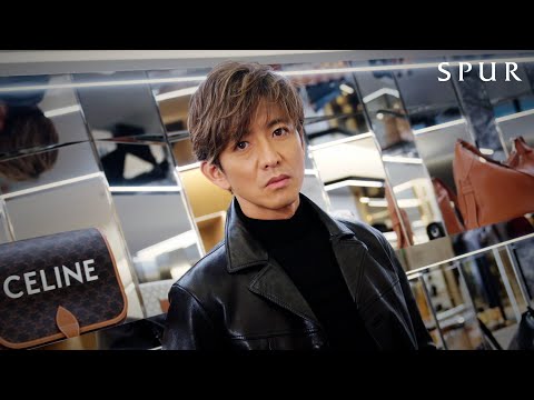 Kimura Takuya visits the newly reopened Celine Ginza - YouTube