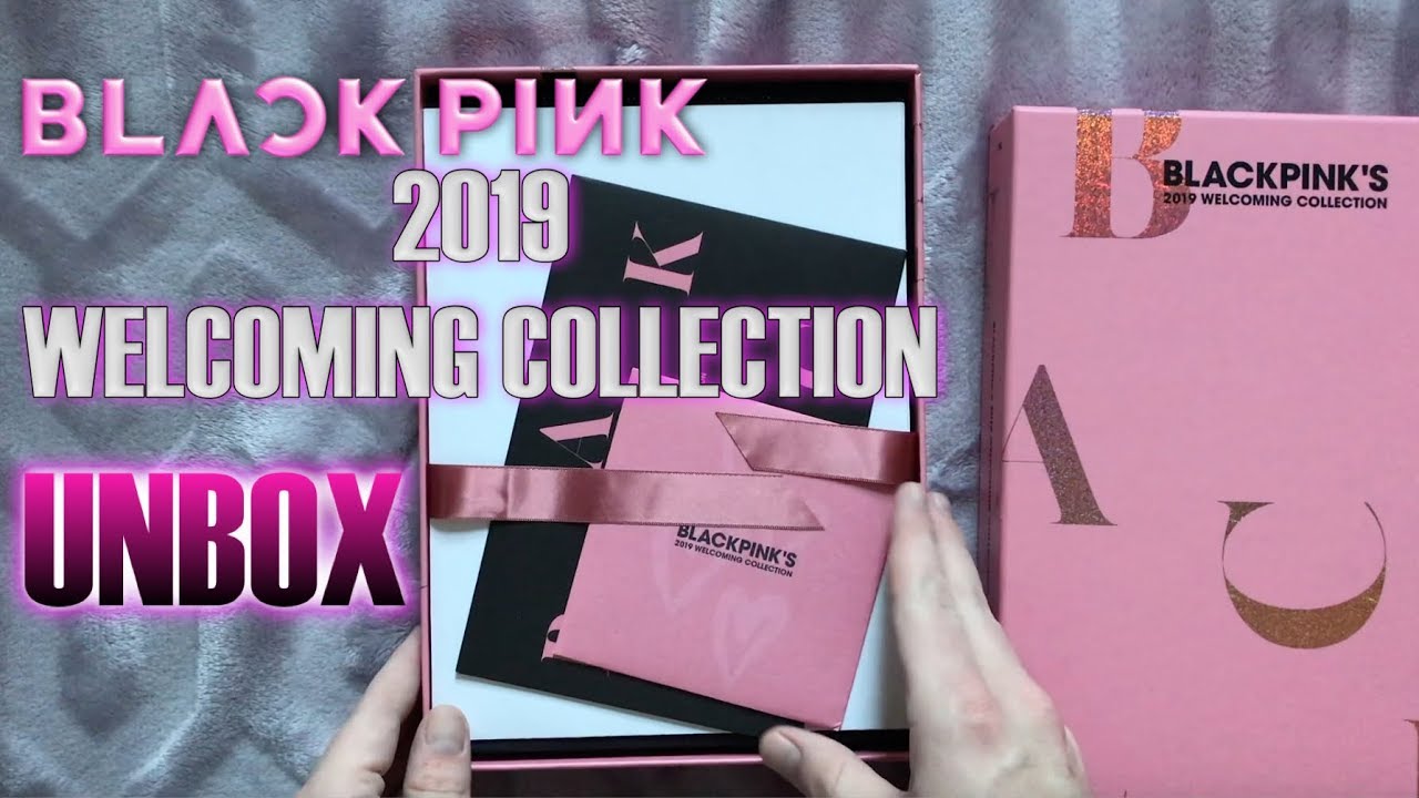 Unbox! BLACKPINK's 2019 Welcoming Collection | UNBOXING | USA