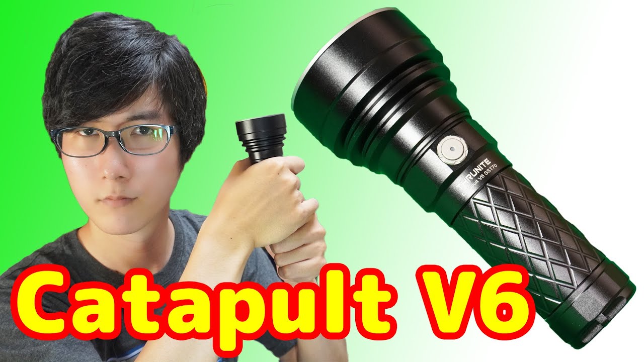ThruNite Catapult V6 is a super convenient flashlight that can