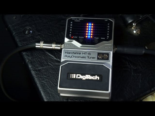 DIGITECH HT6 TUNER REVIEW/DEMO - YouTube