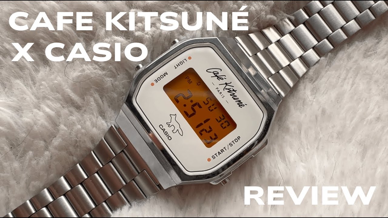 Cafe Kitsuné x Casio Watch Review - YouTube