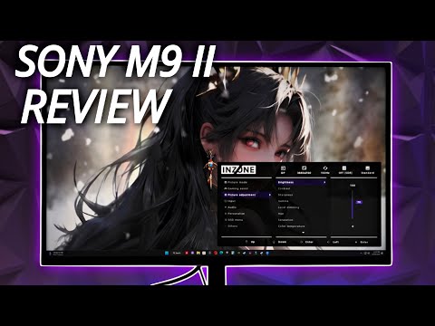 SONY INZONE M9 II 4K 160hz FULL ARRAY REVIEW (SDM-27U9M2) - YouTube
