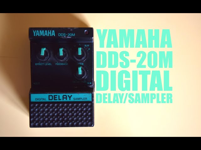 YAMAHA DDS 20M DIGITAL DELAY SAMPLER - YouTube