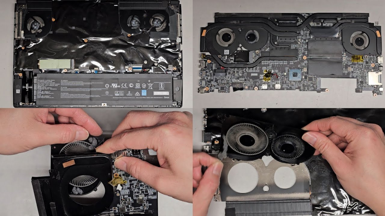 MSI Creator 17 Disassembly RAM SSD Hard Drive Upgrade Battery CPU