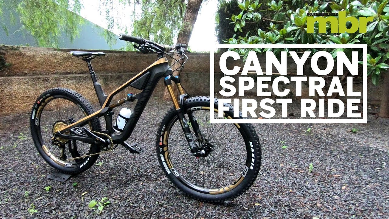 Canyon Spectral 2018 | First Ride | Mountain Bike Rider - YouTube