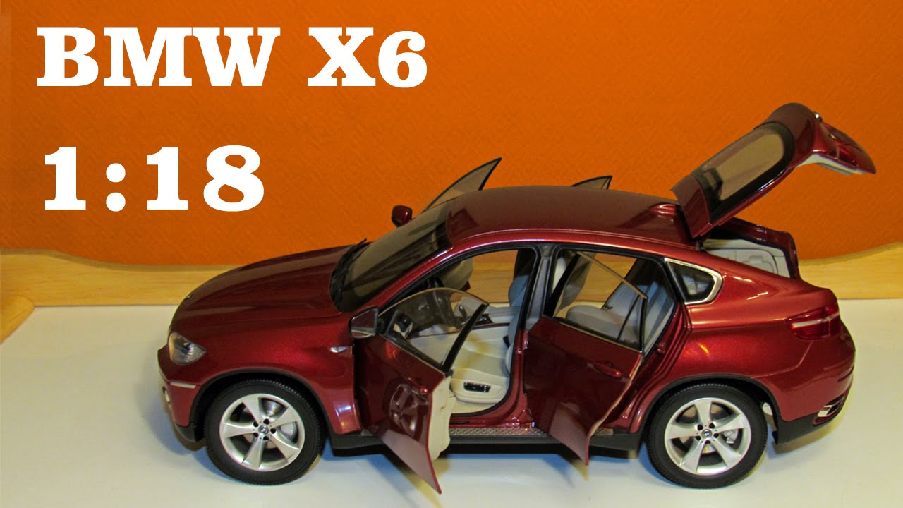 1:18 Diecast model Review | BMW X6 Kyosho - YouTube