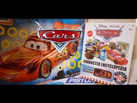 Disney Cars CHARACTER ENCYCLOPEDIA | 2012 Mattel (w/ Exclusive