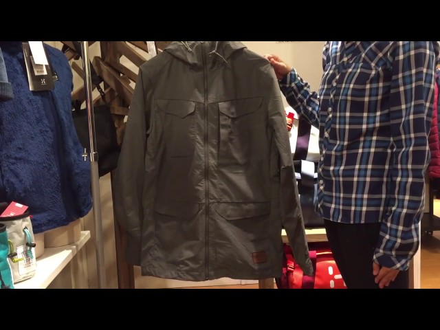 BJURSAS JACKET MEN】byホグロフスショップ福岡イムズ - YouTube