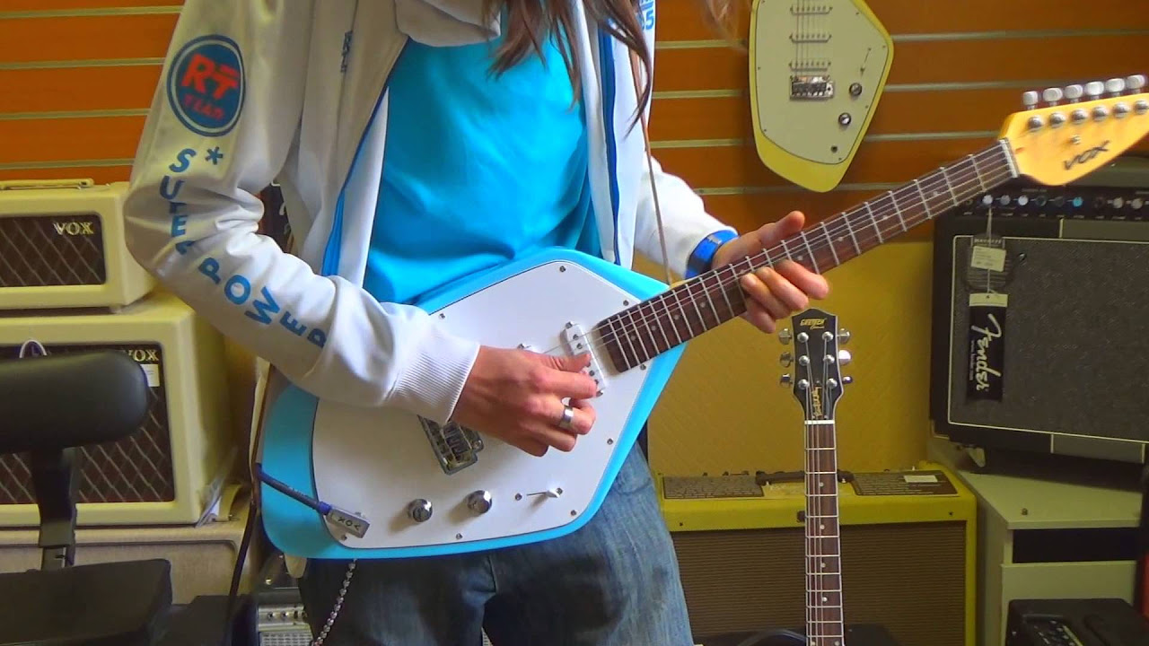 Vox V-MK5 elektriskā ģitāra - YouTube