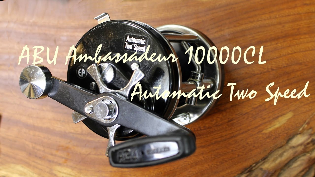 ABU Ambassadeur 10000CL Auto Matic TWO speed 分解・組み立て 9000CL