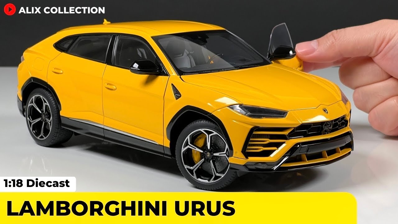 Unboxing of Lamborghini Urus 1:18 Diecast Model Car by AUTOart