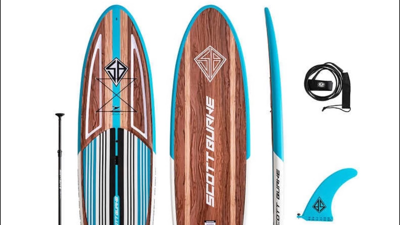 Scott Burke 10' 6” Composite Stand-Up Paddle Board Review - YouTube
