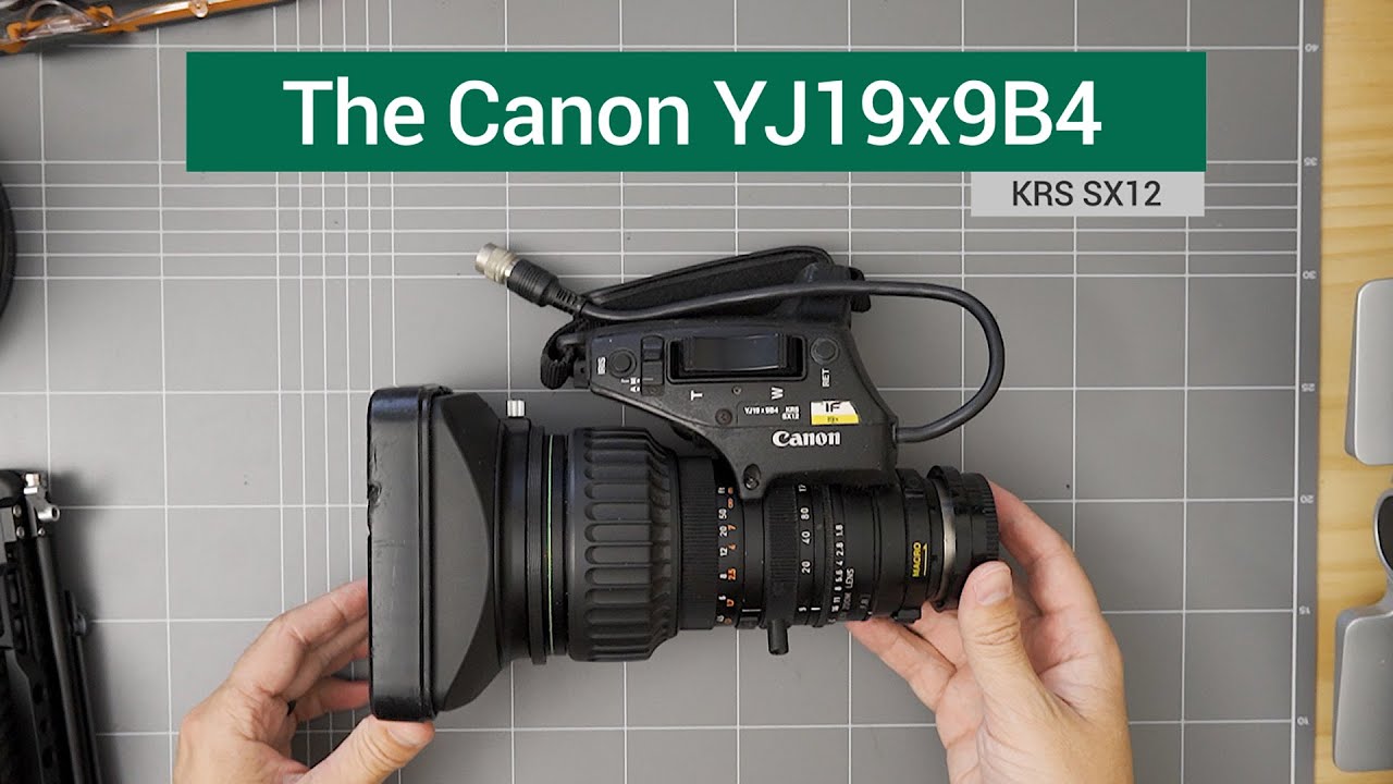 Canon YJ19x9 B4 Zoom Lens Testing and Overview // Optically