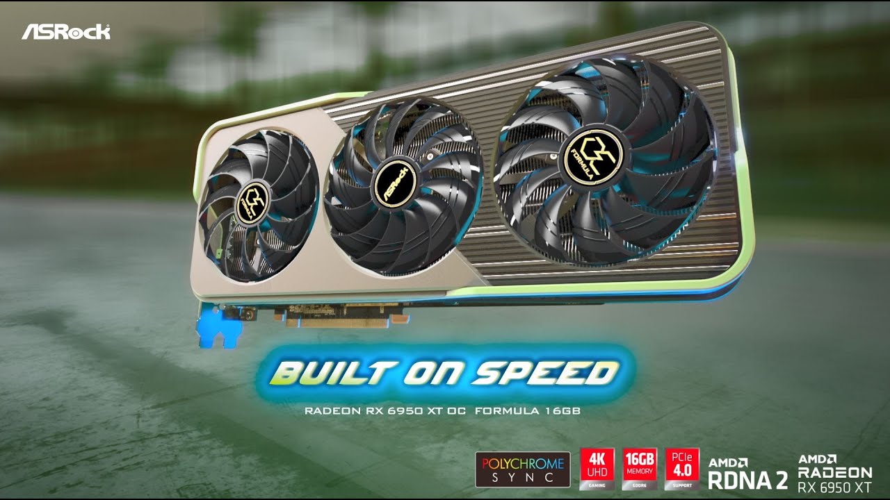 ASRock Radeon RX 6950 XT OC Formula 16GB - YouTube