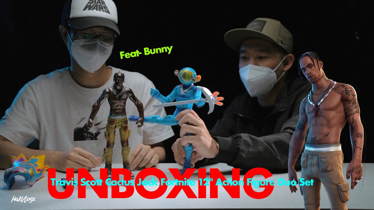 Unboxing Travis Scott Cactus Jack Fortnite 12